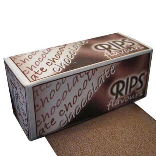 chocolate cigarette wrap RIPS FLAVOURED CIGARETTE ROLLING PAPER IN ''CHOCOLATE'' FLAVOR