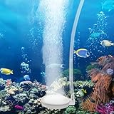 【Come Outil à Utiliser】 Bullet acquario l'immerger dispersion pour peu de temps dans l'eau. Pour relier le tuyau à air et à l'horizontale. Nécessaire pour acheter une autre pompe à air, tracheal sont utilisés ensemble. Nota: une (non incluso)