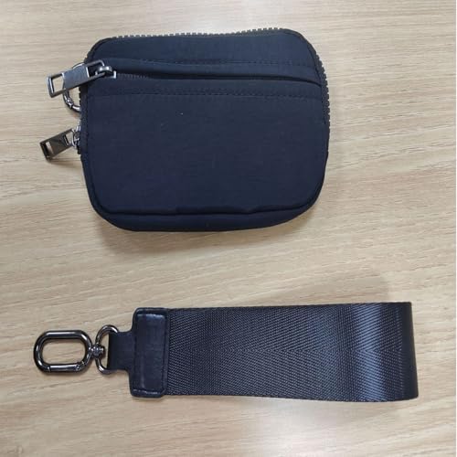 The Wallet 2nd Gen,Wristlet Wallets For Women Nylon Quilted Wallet,Wristlet Purse 2nd Gen,Zippered Card Case With Id Window3