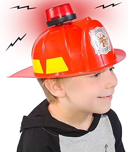 Funny Party Hats Fireman Hat -3 Pc Set 