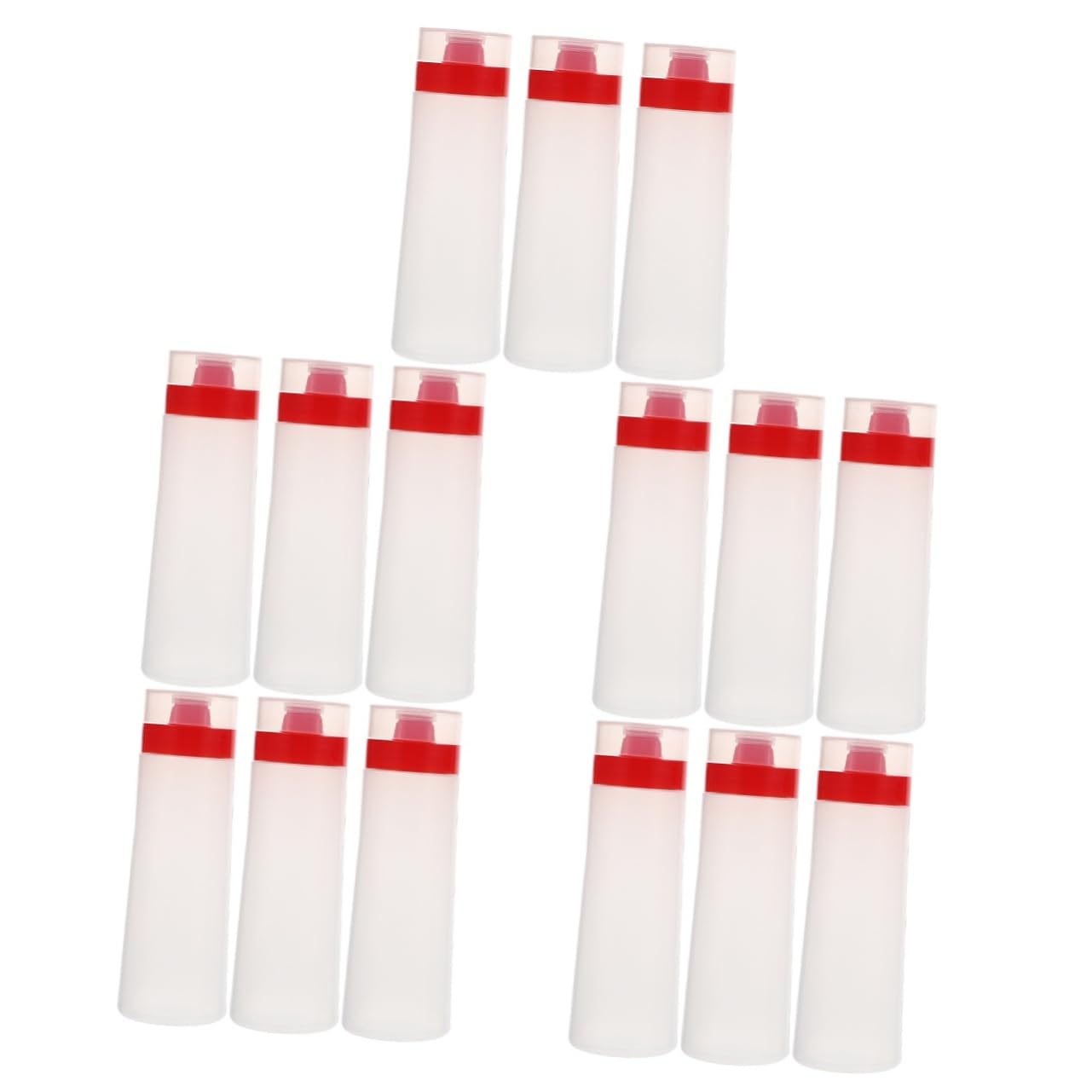 15pezzi Bottiglie Per Salse Design Bottiglie Condimenti Squeeze Per Ketchup Maionese e Salsa Bbq Per