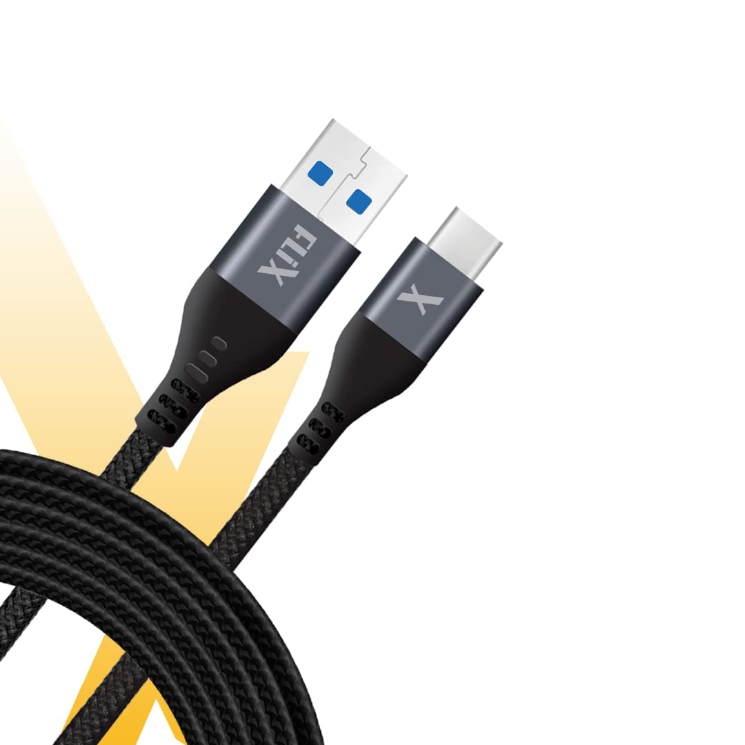 FLiX USB C Cable - Fast Charging & Data Sync -1 FLiX USB C Cable - Fast Charging & Data Sync -1