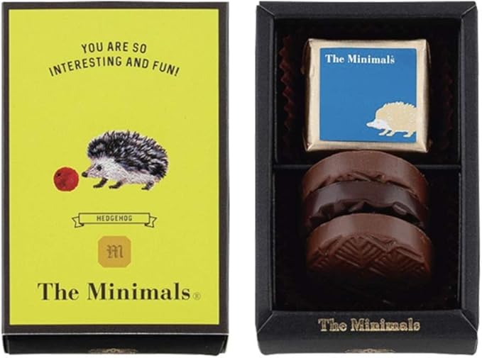 Amazon The Minimals ハリネズミ ザ ミニマルズ Minibox チョコレート モロゾフ チョコレート菓子 通販