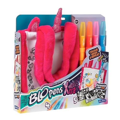 Sac licorne à colorier BLOPENS pour occuper les enfants le mercredi après-midi