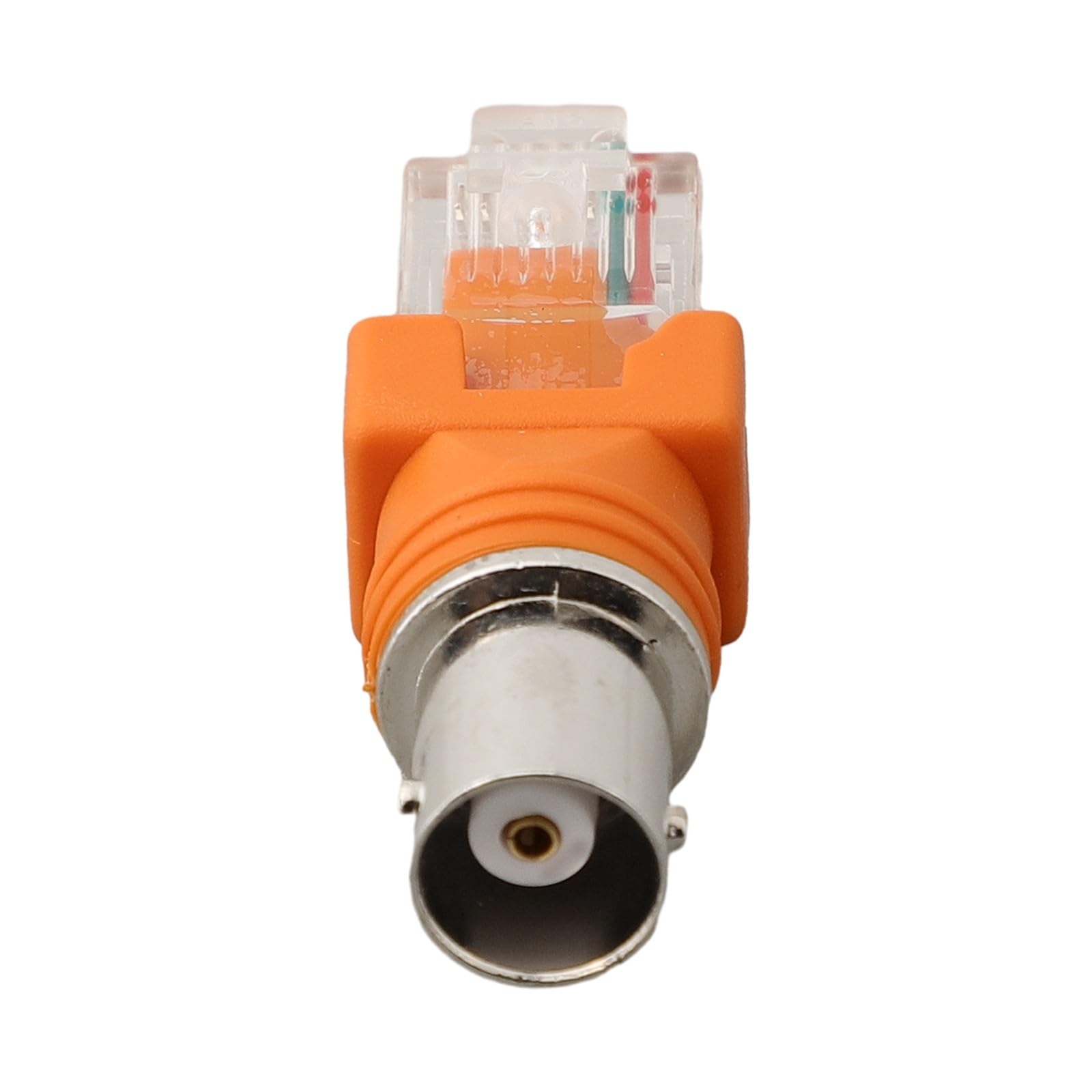 YUANGANG RF-Buchse Auf RJ-45-Stecker – Koaxial-Koppler-Adapter, BNC Auf RJ45, Metallgehäuse, Steckbar – Für Leitungsprüfung & Netzwerkverbindungen