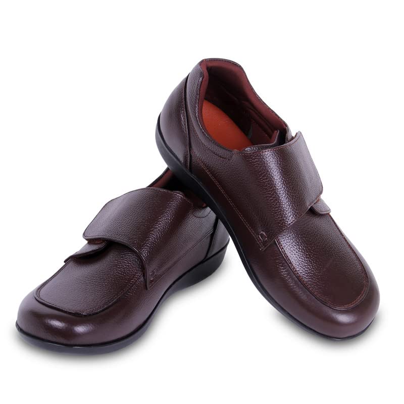 Image of M.V.DIABETES HEALTHCARE Special Diabetic Shoes for Men | Men's Diabetic & Orthopedic Shoe | Comfortable with Soft Sole Ultra-Lightweight Shoe