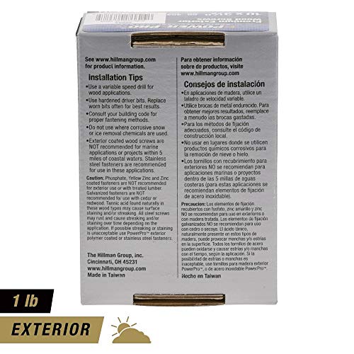Consejos y reviews para comprar Tornillos anticorrosivos para exteriores listamos los 10 mejores. 15 Imagen adicional