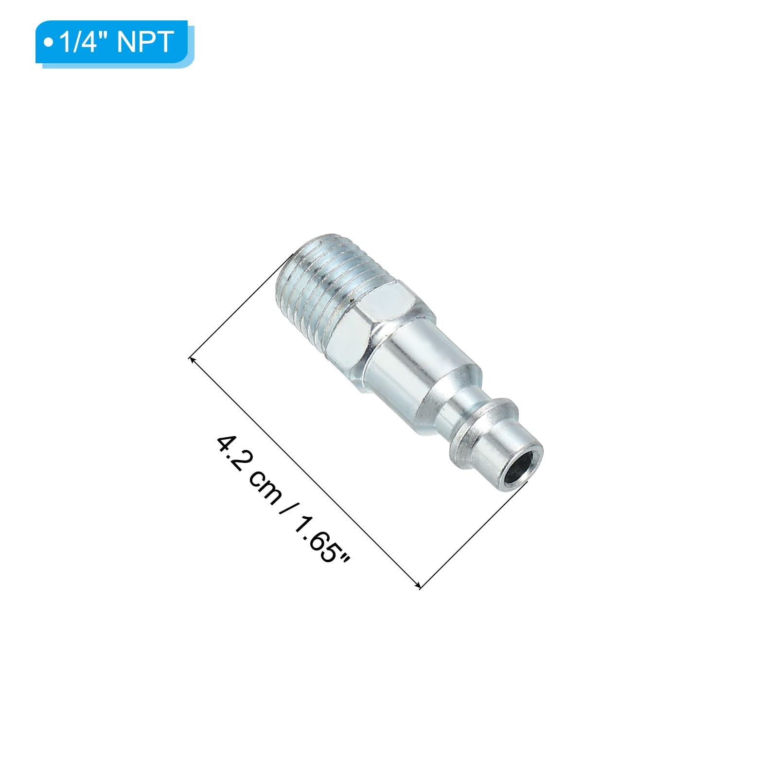 PATIKIL 1/4" Air Fittings Steel - Image 2