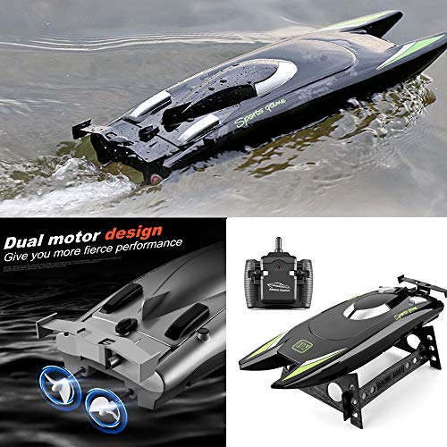 SOWOFA 2.4G Large Remote Control Boat Full Function Speed Boat 25mins 30kmh RC watercrafts for Big boy 14 Years Old + (watercraft)