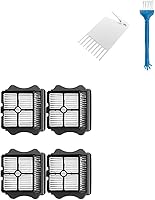 Vista 12 de Compatible con Tineco Floor One S3 Breeze/S3/iFloor Breeze/iFloor 3, accesorios para aspiradora en seco y húmedo, filtro de cepillo, tanque de agua 2