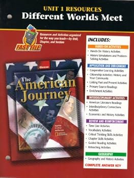 Hardcover American Journey Unit 1 Resources Book