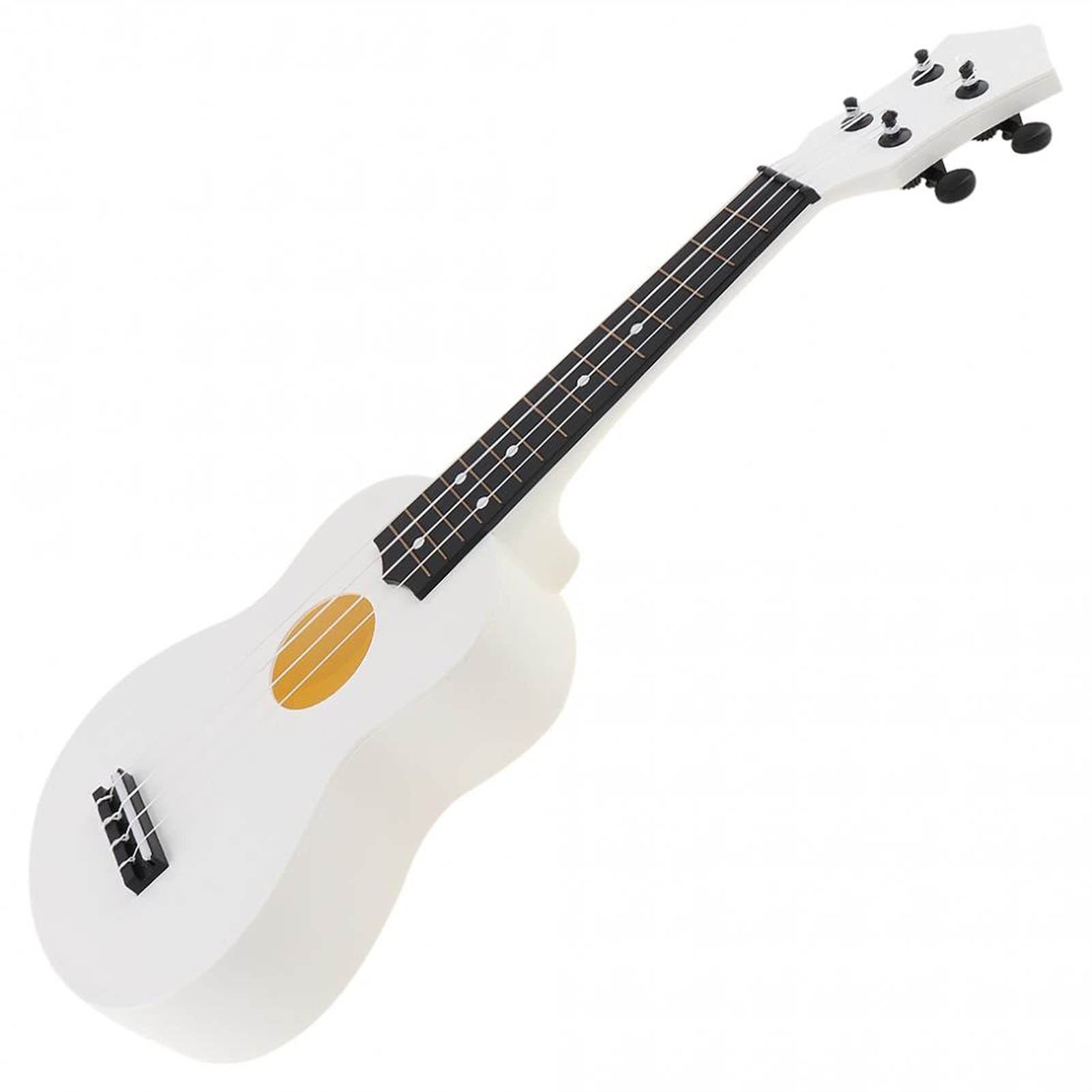 Ukulele koncertowe Początkujący Ukulele 21 Cal Wysokiej Jakości Przenośny Sopran Ukulele 15 Progu Materiał ABS 4 Struny Gitara Hawajska Z Kilofem Dla Dzieci I Początkujących