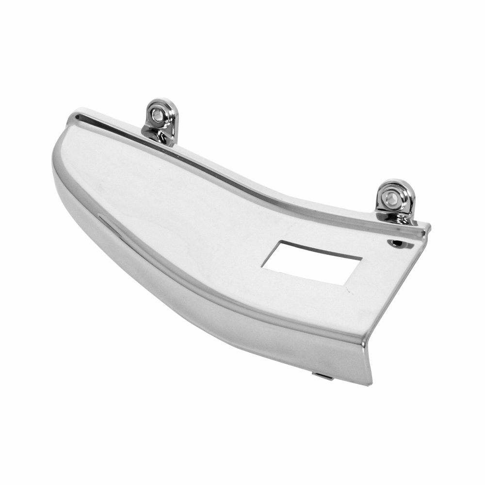 GG Grand General 67801 Plastic Chrome Passenger Side Door Switch Panel with 1-Opening for Freightliner