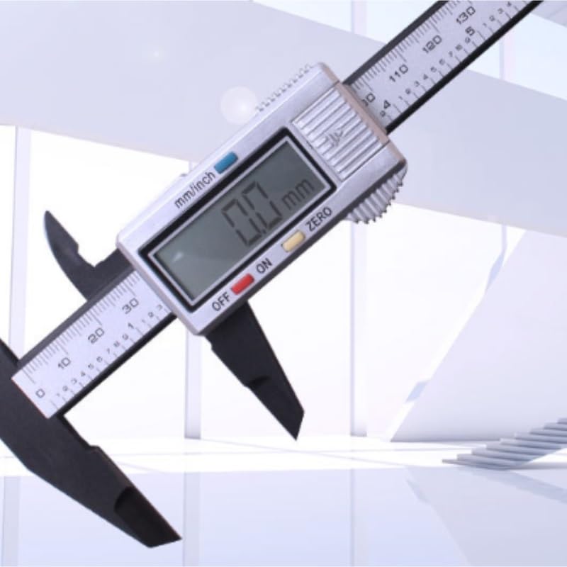 Digital Caliper with Alloy Scale Depth Rod | The Inner Diameter Outer Diameter Measurement Figures Show 150MM.