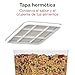 Imagen de Hovea - Dispensador de Cereales y Croquetas - Capacidad 5 L - Para Muesli