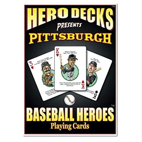 Hero Decks Pittsburgh Pirates Baseball Heroes Playing Cards