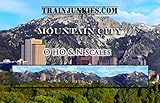 Mountain City Model Railroad Backdrop (O Scale)