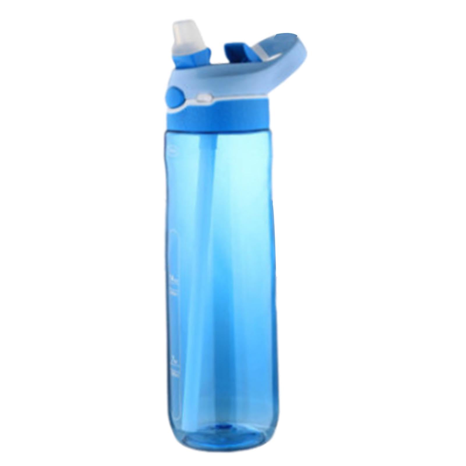 Water Bottle With Straw, Travel Water Bottle, Leakproof Sports Drink Bottle, Large Capacity Drink Bottle, 24 Oz Sports Bottle With Handle And Straw, Water Bottle