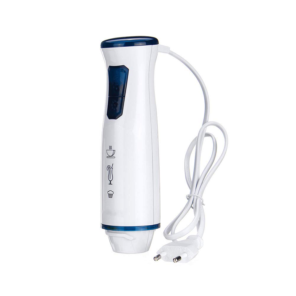 Frullatori elettrici a mano, Smerigliatrice a immersione 3 in 1 con la frusta, Becher da 600 ml, Robot da cucina per frullati, zuppe, alimenti per bambini