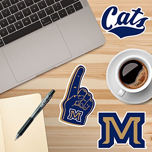Image of Montana State University 8ct Vinyl Large Deluxe Stickers Variety Pack - Laptop, Water Bottle, Scrapbooking, Tablet, Skateboard, Indoor /Outdoor - Set of 8