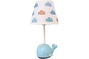 Adorable Whale-Shaped Night Light Lamp, Perfect for Kids' Bedrooms