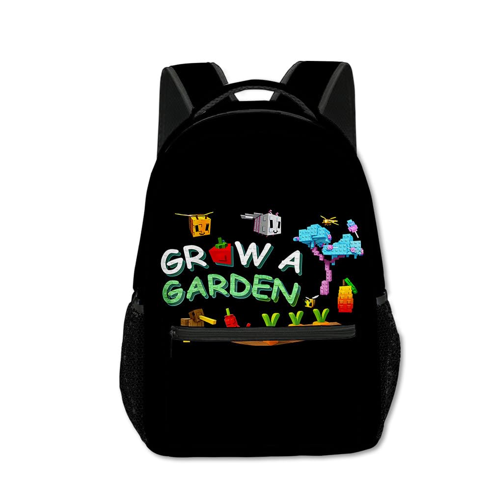 Hzsyc Unisex Kids C07 Kids Grow A Garden Casual Daypacks Boys Grow A Garden Large Capacity Laptop Backpack Travel Backpacks (,16.7In)