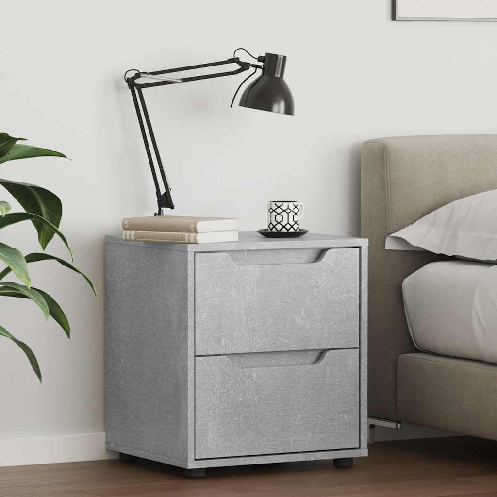 Stilvoller Nachttisch aus Holzwerkstoff mit reichlich Stauraum, feuchtigkeitsbeständig und verformungsresistent für Schlafzimmer und Wohnzimmer