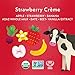 Once Upon a Farm A2/A2 Whole Milk Shake, Strawberry Creme Kids' Pouch, 4oz