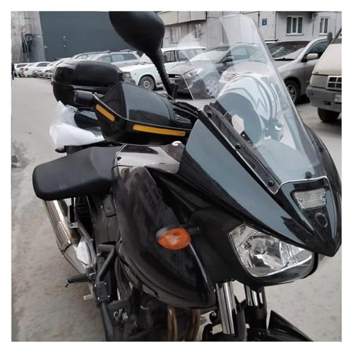 Pare-brise moto pour TDM 900 2002-2014 bulle touring noire - 2