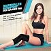 POWERLIX Kniebandage für Damen/Männer, Kompression Kniestütze für Meniskusriss, Arthritis, Linddert Kniescherzen, ACL, Laufen, Gewichtheben, Basketball, Volleyball, Sport, Schwarz, M