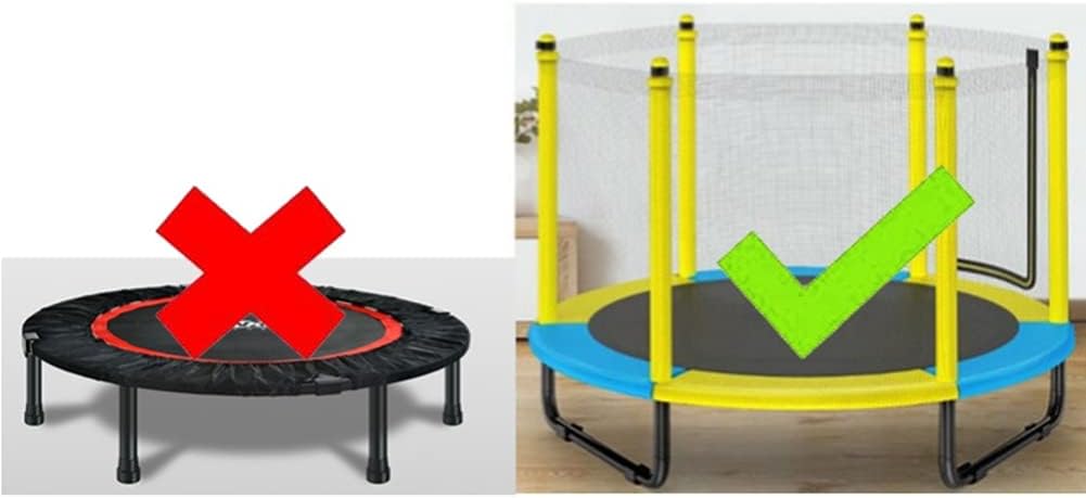 Trampoline Replacement Safety Pad Suitable for Trampoline with Fence Round for Maximum Safety Anti-Collision Foam Pad to Protect Children,Blue,120Cm