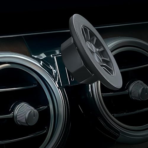 Miniatura 2 de BEERTE Compatible con soporte MagSafe para automóvil Mercedes Benz Clase C, clase GLC 2016-2022 imanes mejorados, soporte magnético para teléfono