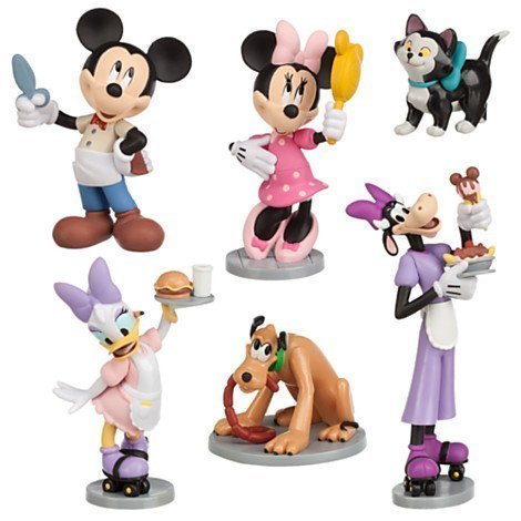 minnie mouse figure set