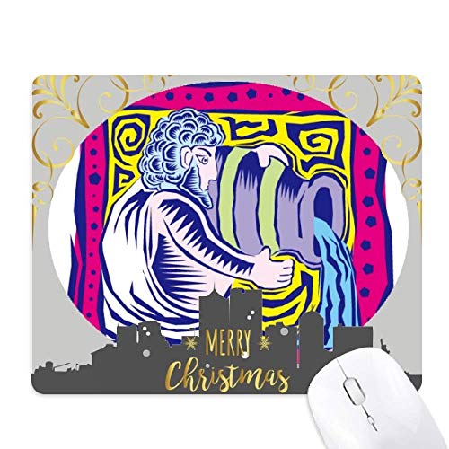 Tapis de souris constellation Verseau pour décorer votre bureau la nuit de Noël