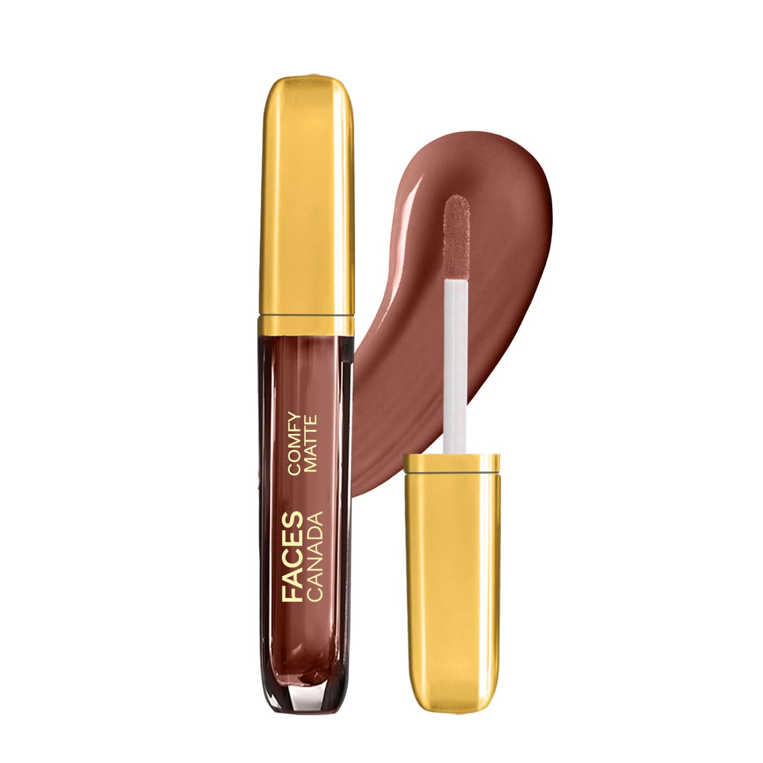 FACESCANADA Comfy Matte Liquid Lipstick - Spill The Tea 29, 3.8 ml | Comfortable 10HR Longstay | Intense Matte Color | Almond Oil & Vitamin E Infused | Super Smooth | No Dryness | No Alcohol-image-22