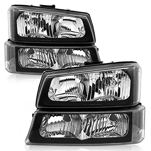 Image of for 2003-2006 Chevy Silverado & Chevy Avalanche Headlights