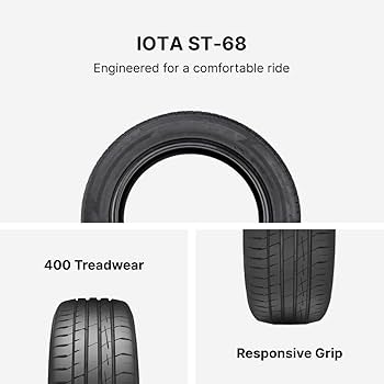 Amazon.com: Accelera Iota ST68 All Season P265/45ZR20 108Y