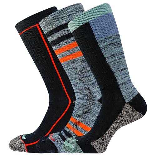 Image of Merrell Repreve Cushioned Hiker Crew Socks 3 Pair