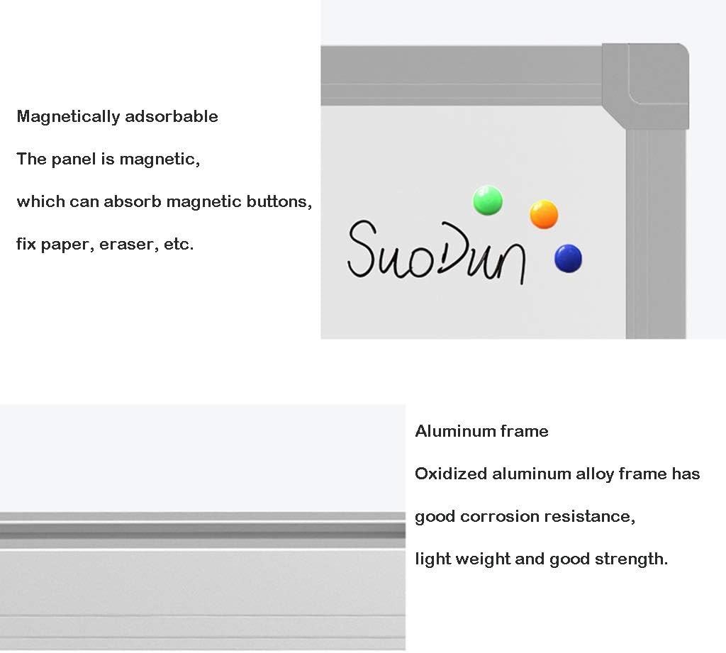 Whiteboard Hanging Magnetic Double-Sided Aluminum Alloy Frame Office Presentation Children Graffiti School Teaching