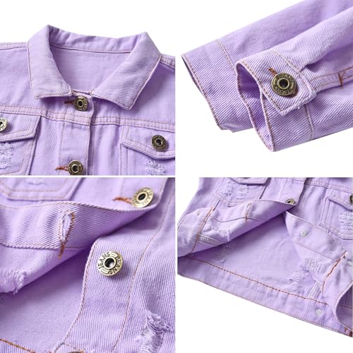 Image of Cromoncent Toddler Denim Jacket for Boys Girls