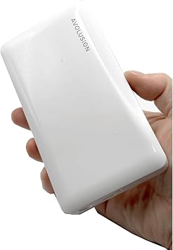 Avolusion M3 Series 2TB USB 3.0 Portable External Hard Drive - White (for Windows, Mac OS, Xbox, PS)