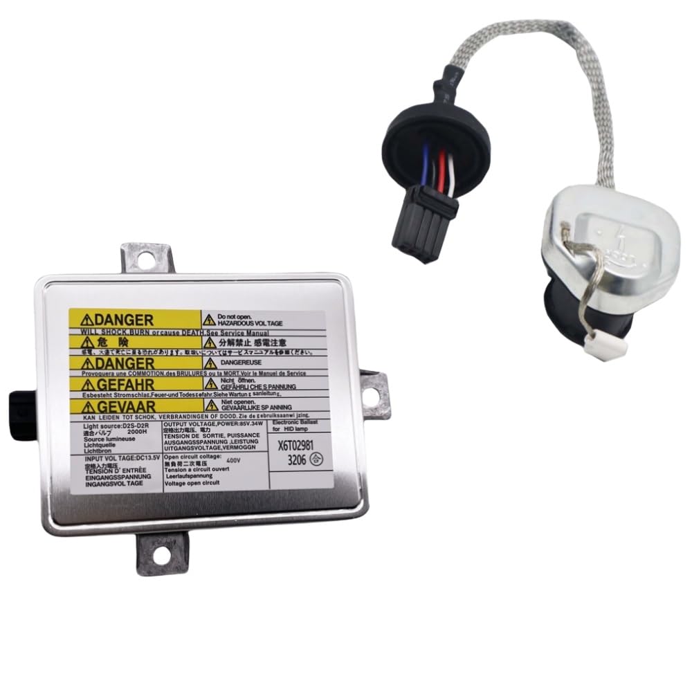 Xenon Ballast for Acura for Mazda 3 for CX-5 HID Xenon Headlight Ballast W3T10471 W3T12472 W3T14371 X6T02971 X6T02981 X6T0299(Ballast with Wire)