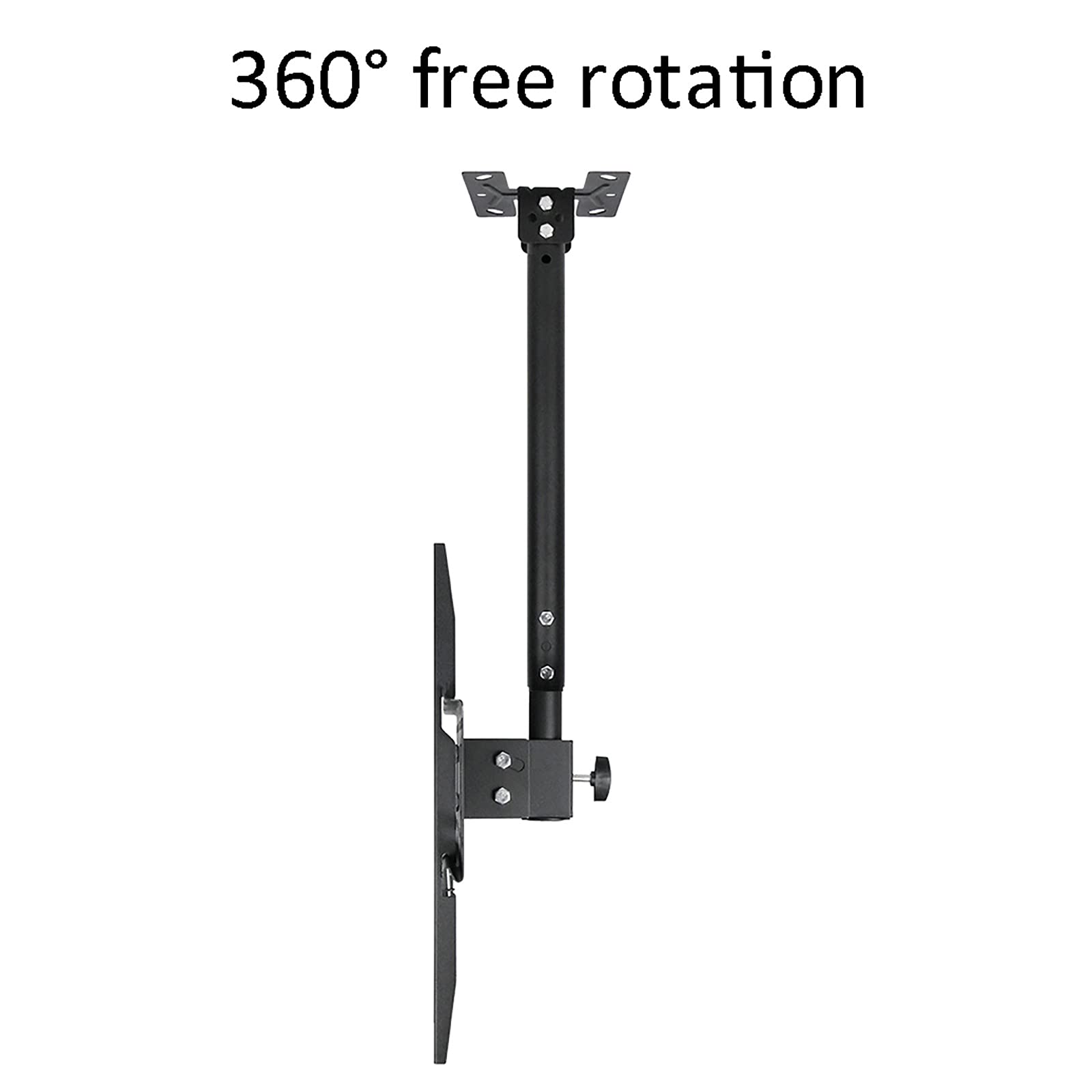 Soporte de Pared para TV Soporte para TV Soporte de Pared para TV Soporte de Techo para TV, Soporte Giratorio para TV con inclinación Ajustable, se Adapta a televisores de 26 a 60 Pulgadas, VESA máx.
