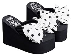 D-4.33" Heel-bow Polka Dot
