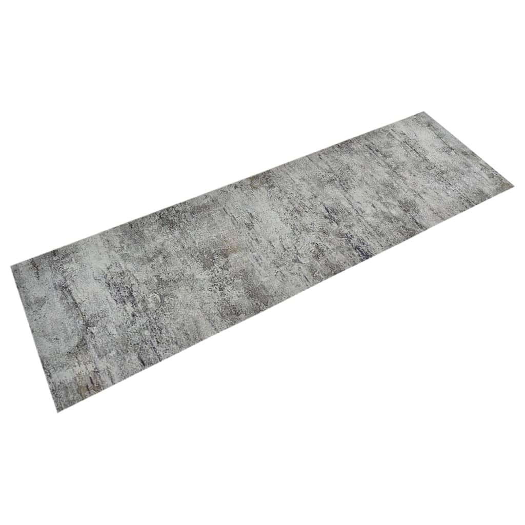 Tapis de cuisine béton 60x180 cm lavable et antidérapant