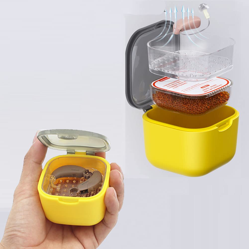 Amazon.co.jp: 補聴器乾燥器 補聴器ケース小型乾燥剤携帯用スかわいい