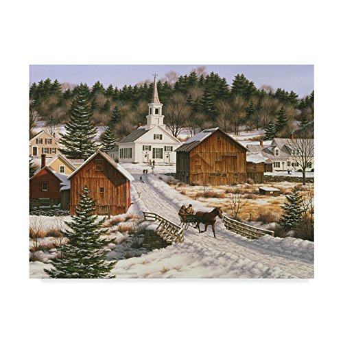 Over The Hills We Go by William Breedon, 35x47-Inch by Trademark Fine Art - Used condition - US$65.88