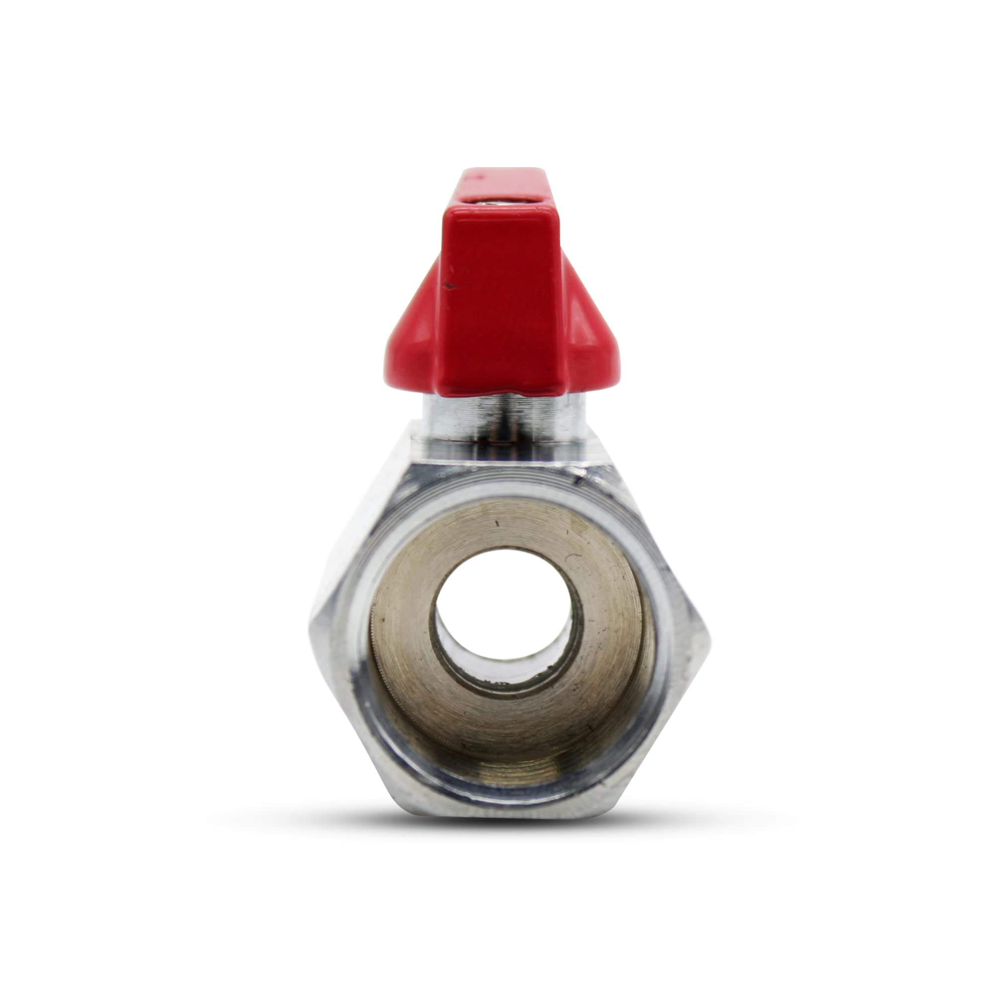 DOJA Barcelona Mini Vanne D'Arrêt 3/8" - Lot De 2 Robinet Quart De Tour Laiton
