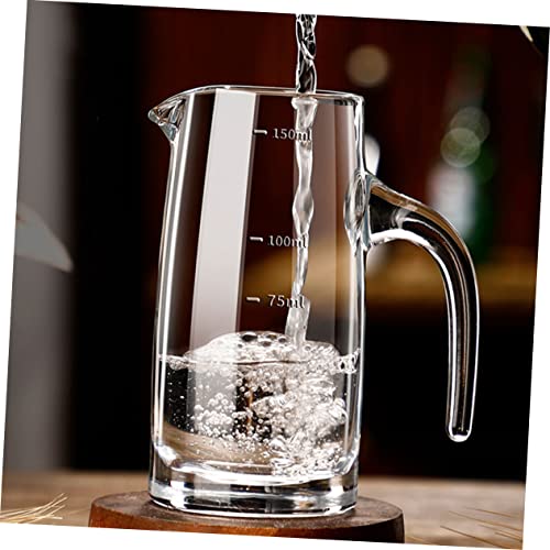 MAGICLULU 2 Unidades dispensador de vinho copo xícaras de café transparentes xícara de café expresso