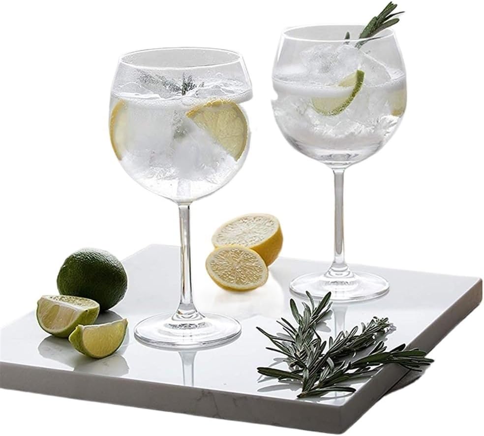 2Pcs Transparent Cocktail Glass Wine Wedding Party Bar Juice Drinking